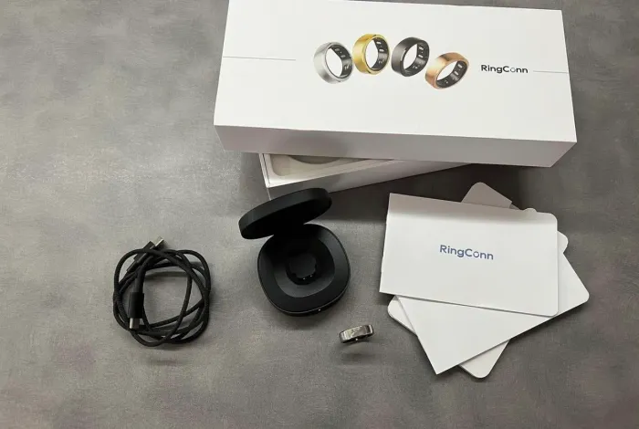 Anel inteligente - RingConn Gen 2 Smart Ring Prata | Tam. 8 | Novo