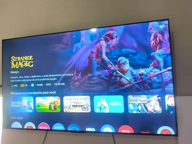 SMART TV 75 ANDROID 4K MODELO NOVO 2026 N