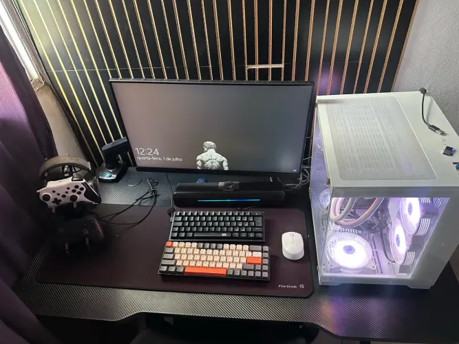 PC GAMER COMPLETO + MONITOR 144Hz + PERIFÉRICOS - PRONTO PARA JOGAR