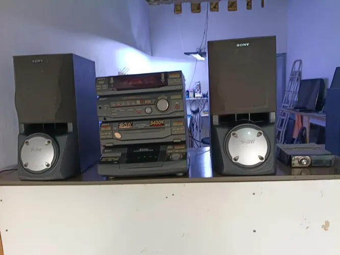 Aparelho de som Sony modelo xb66