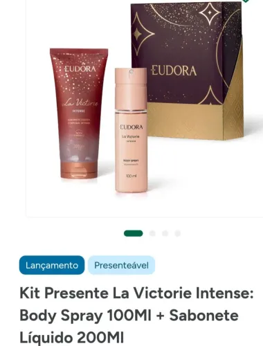 Kit presente lá victorie intense