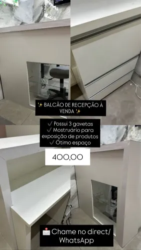 BALCÃO RECEPÇÃO