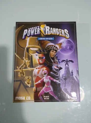 jogo de tabuleiro Power Rangers Cartas em Ação