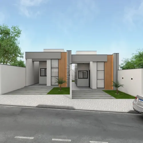 Casa nova à venda no Jardim Nova Andradina - Foz do Iguaçu/PR