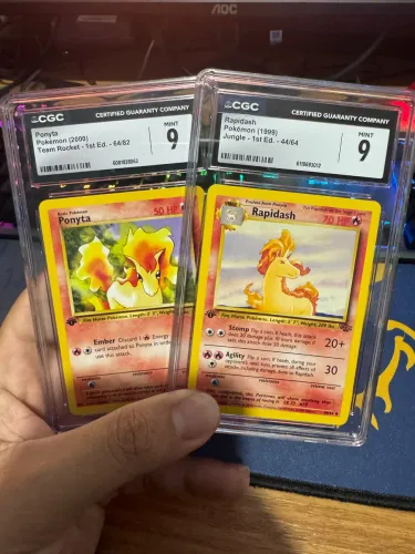 Pokemon Rapidash e Ponyta 1ST