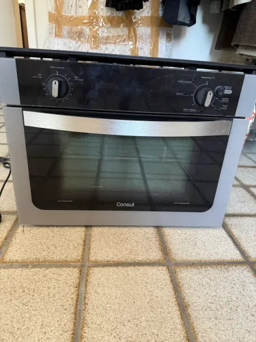 Fogão cooktop com forno consul 