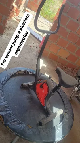 Bicicleta ergométrica e jump