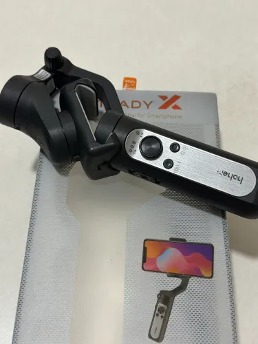 Gimbal Hohem iSteady X - Estabilizador 3 Eixos para Celular + Caixa