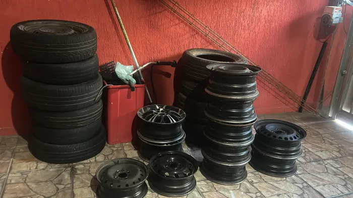 Peneis meia vida mais rodas aro 13,14,15,16,17