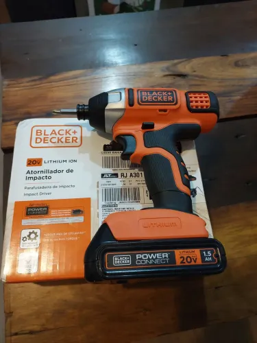 Parafusadeira de impacto black Decker
