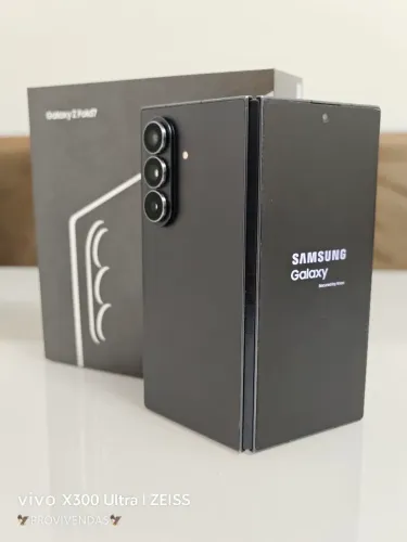 Z fold 7 512GB completo com nota fiscal JATBLACK ACT TROCA E CARTÃO de crédito até 18x**.