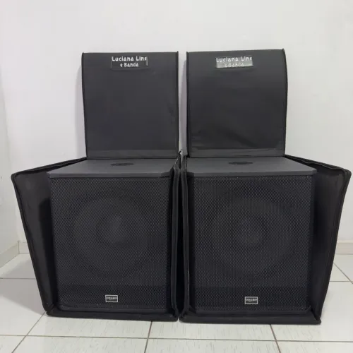 2 SUBWOOFER DONNER 15 ATIVOS.