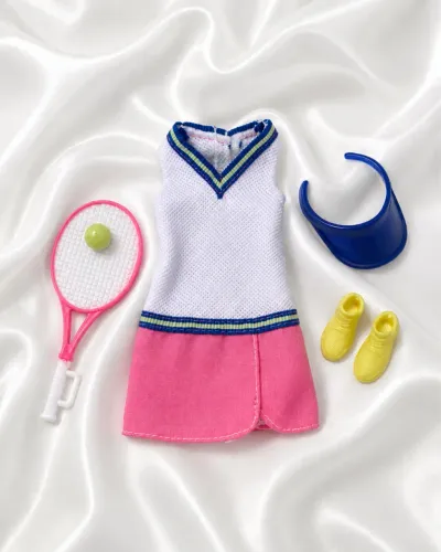 Roupa Barbie doll tenista + brinde - LEIA DESCRIÇÃO