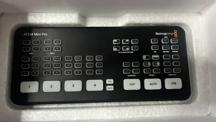 Blackmagic ATEM Mini Pro HDMI Live Stream Switcher