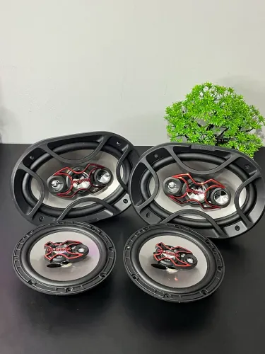 Kit Alto-Falantes Bravox 6x6 + 6x9 240w RMS