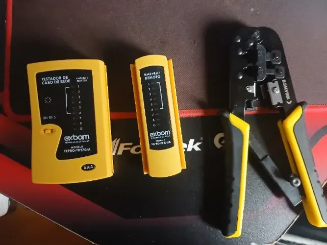 kit ALICATE e TESTADOR DE CABO DE REDE