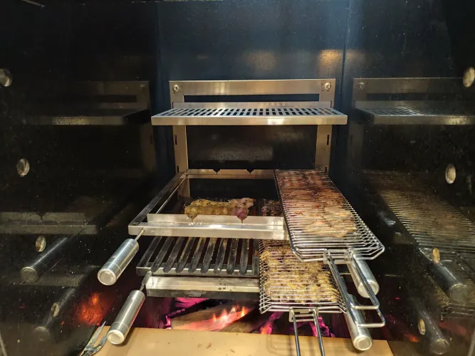 Kit churrasqueira de Inox 