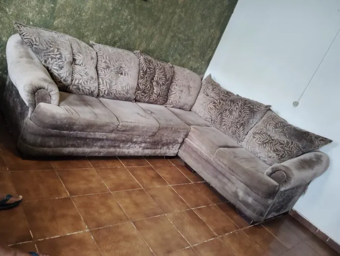 Sofá de canto 6 Lugares