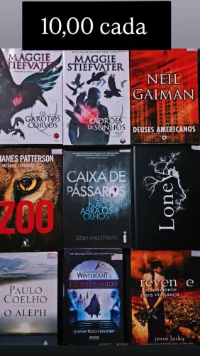 Promoção livros 10,00