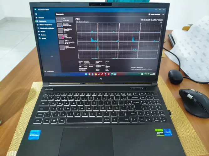 Notebook Avell 450 storm