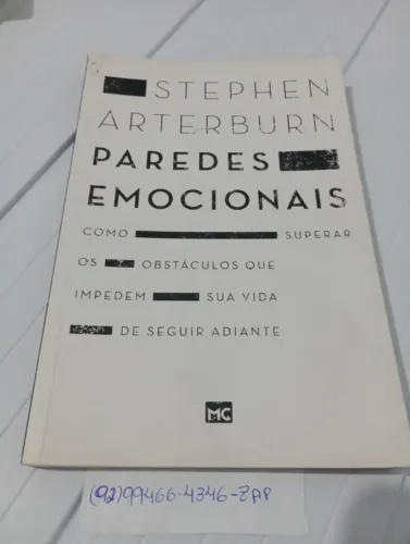 Livro de Desenvolvimento pessoal Paredes emocionais como Superar os obstáculos