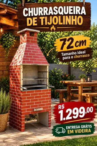 Churrasqueira grande 72cm 