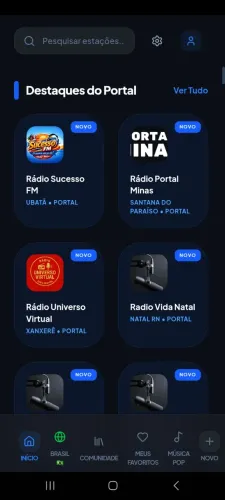 Criação de Rádio Online e Loja virtual