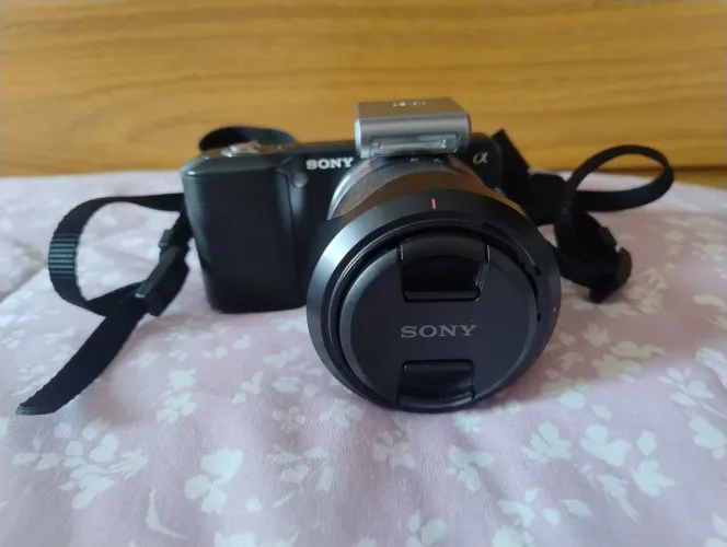 Câmera Sony Alpha Nex-3 poucos clikes