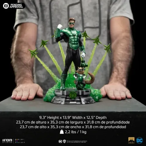 Lanterna Verde Unleashed DC Iron Studios