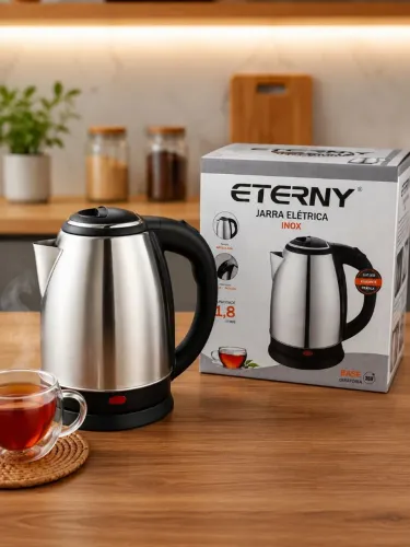 Chaleira elétrica inox 127v