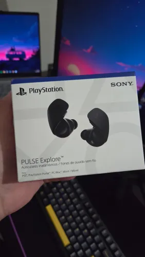 (Lacrado) Fone Sem Fio Sony Pulse Explore Midnight Black