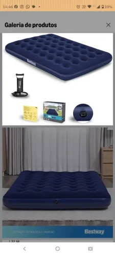 Colchão inflável 