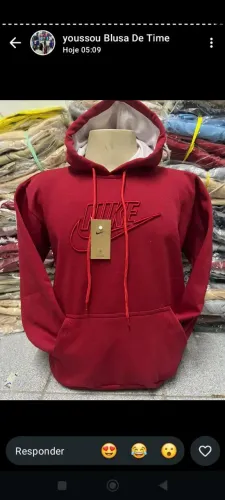 Blusa de moletom masculino /tecido 3 cabos otima qualidade