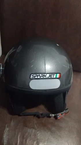 Capacete Aberto EBF Spark Jet Sólido - Tamanho 58 - Estado de Novo<br>Preço: R$ 160
