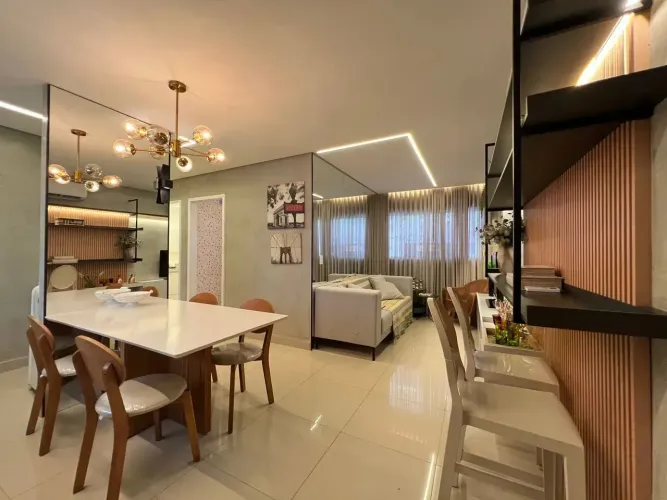 Apartamento 58m² com 03 quartos no Zoobotânico