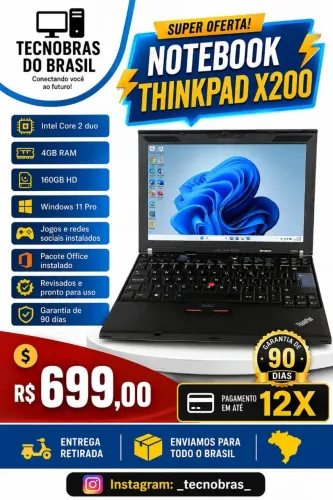 Notebook Thinkpad X200