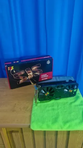 RX 580 2048SP 8GB SJS Lacrada - Placa Nova - Roda Tudo em Full HD