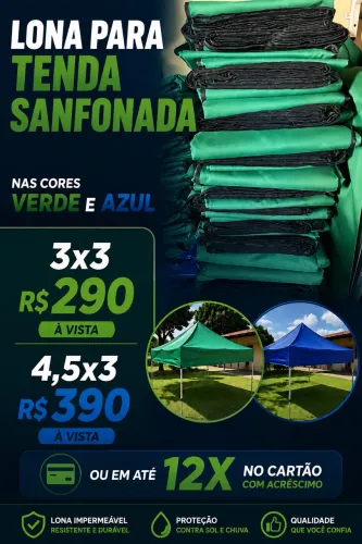 Lona para Tenda 3x3