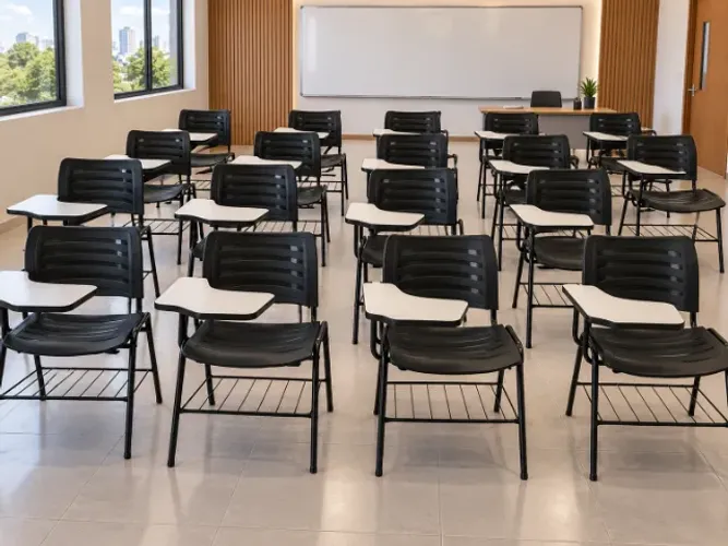 CAdeira universitaria com prancheta direto de fabrica preço de custo pronta entrega