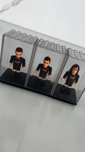 [COLECIONADOR] Kit 3 Mini Craques Barcelona - Originais Loja Oficial