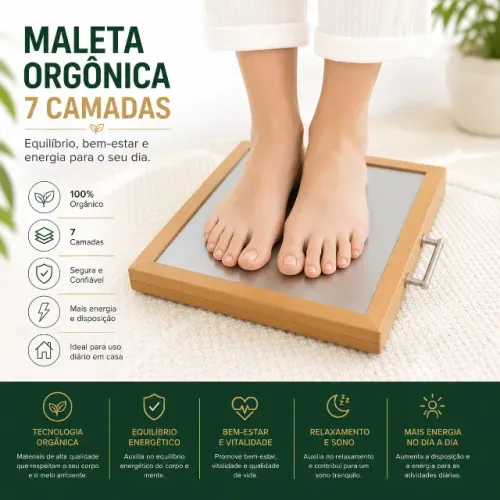 Caixa orgonica 5 camadas  saúde plena