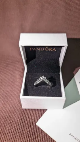 Anel pandora Sonho De Princesa prata 925