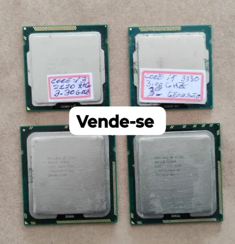 Processador, 1155 e 775 a partir R$25,00 WhatsApp: *