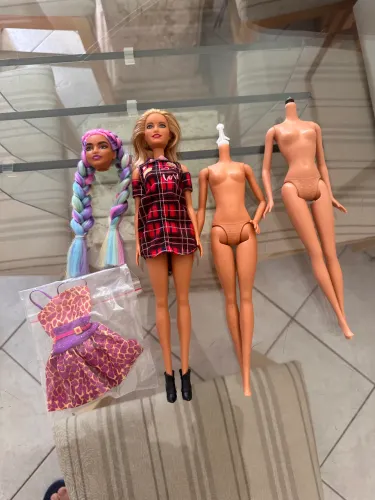 Lote Barbie Fashionistas Extra + Corpinhos
