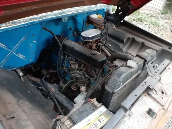 Motor e câmbio 4100 cc 6 canecos câmbio clark