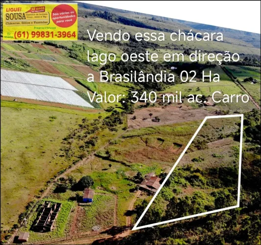 Oportunidade beira da pista