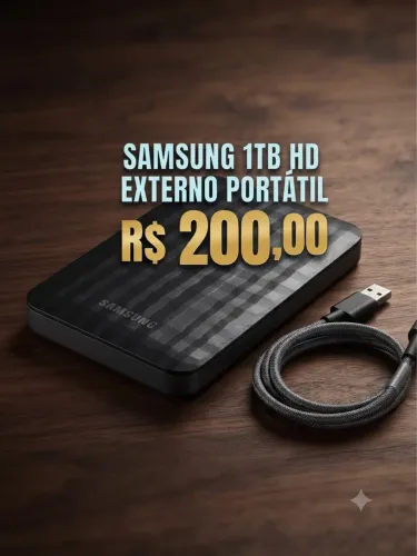 HD externo Samsung 1TB 