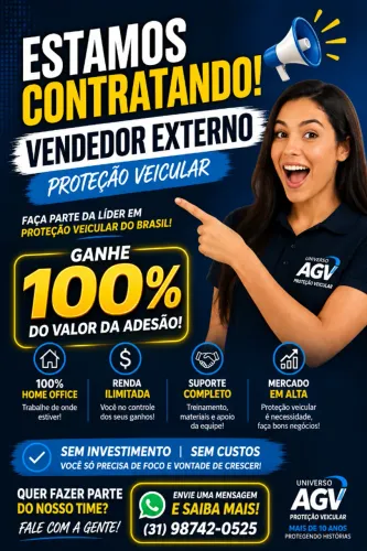 VENDEDOR EXTERNO PROTEÇÃO VEICULAR