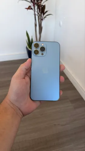 iPhone 13 Pro Max 128gb azul perfeito estado