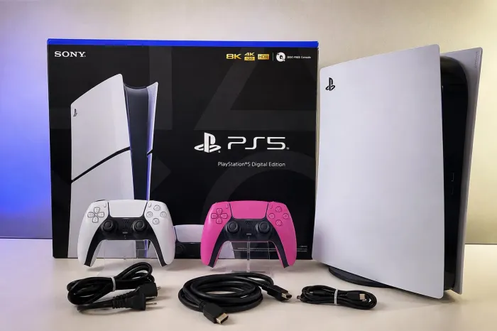 Venda de PS5, seminovo com um mês de uso, dois controles e todos os cabos.